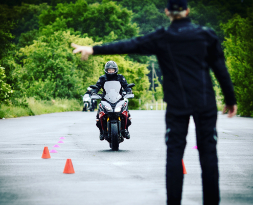 Motorroller Fahrsicherheitstraining am Mendelpass