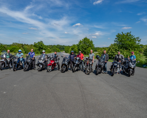 Motorrad und Motorroller Fahrsicherheitstraining