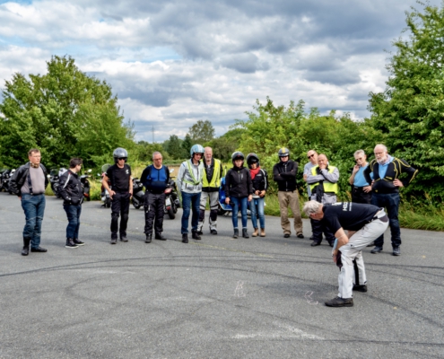 Motorroller Fahrsicherheitstraining am Mendelpass