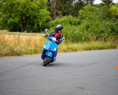 Motorroller Fahrsicherheitstraining am Mendelpass